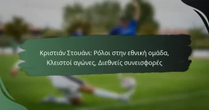Κριστιάν Στουάνι: Ρόλοι στην εθνική ομάδα, Κλειστοί αγώνες, Διεθνείς συνεισφορές
